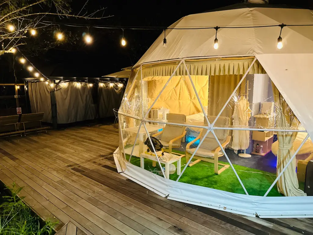 ドームテント | 伊豆グランピングリゾートIshiki385