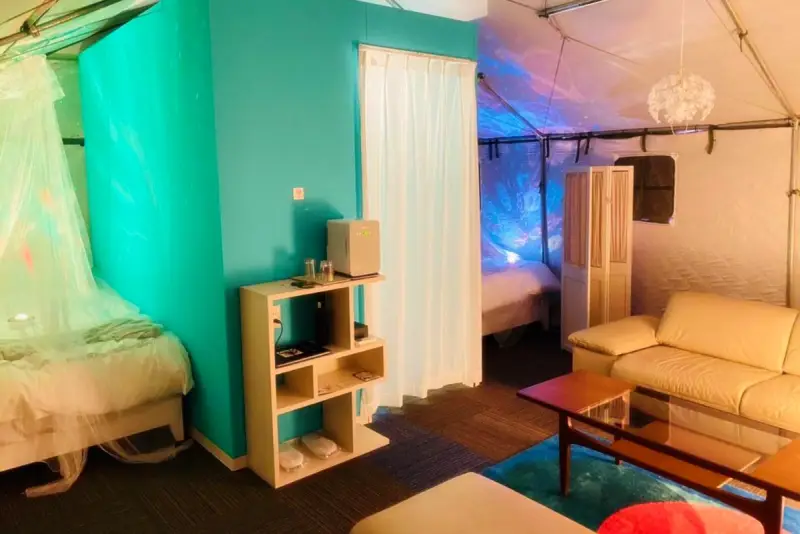 グランピングサイト-サファリテント | IZU GLAMPING RESORT Iahiki385